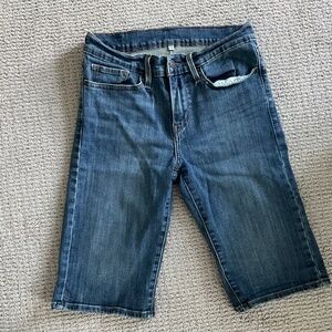 Denim Bermuda shorts